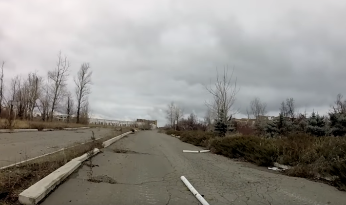В Донецке показали разрушенный гипермаркет «Метро» вблизи аэропорта. ФОТО