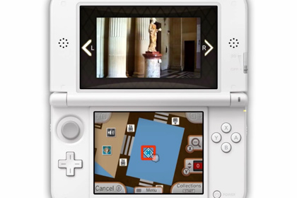 Гид по Лувру для Nintendo 3DS стал общедоступным