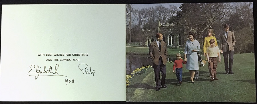 Рождественские открытки королевы Елизаветы II выставили на аукцион. ФОТО