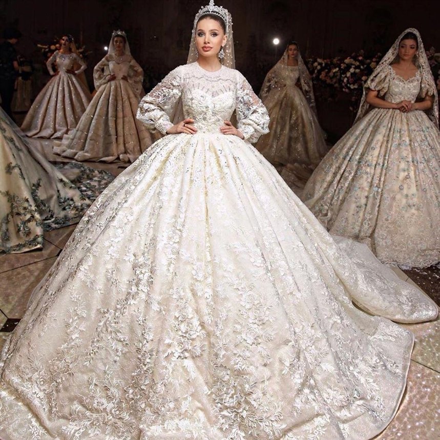 Королевское свадебное платье