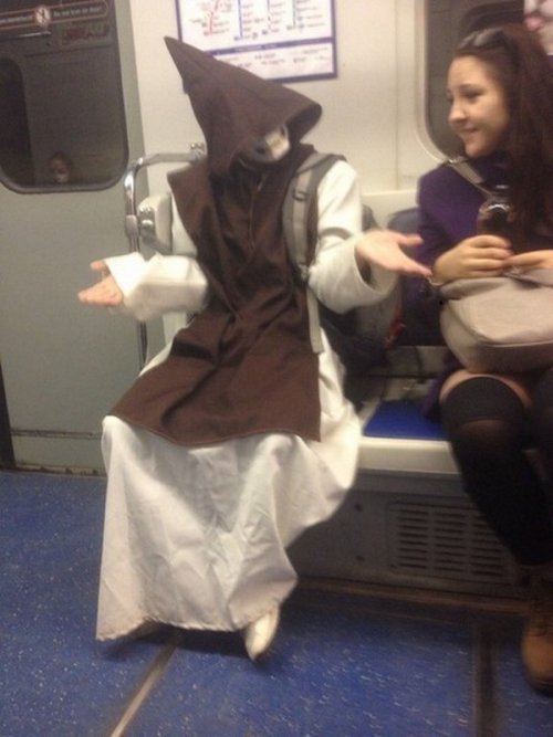 Забавные, но странные: смешные люди в метро