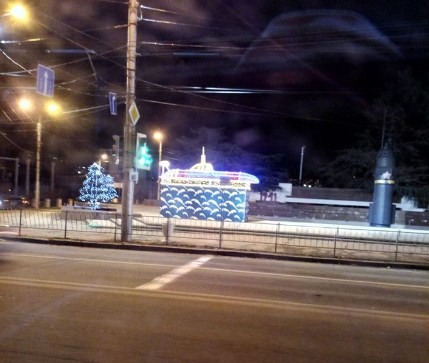 Мавзолей для Путина: в сети показали фото забавного новогоднего «сюрприза» в Севастополе. ФОТО