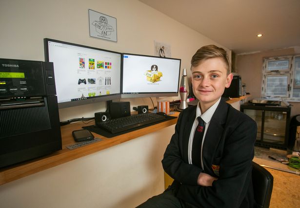 Школьник в свое 14 лет зарабатывает миллионы на eBay. ФОТО
