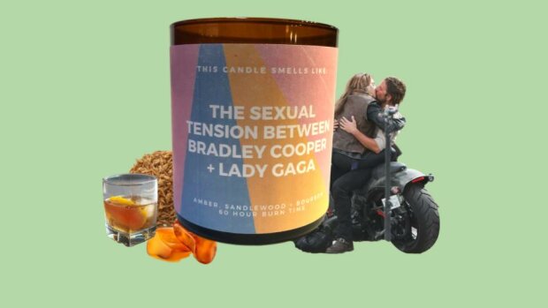 В США выпустили свечку с запахом любви Брэдли Купера и Леди Гаги: курьезное фото