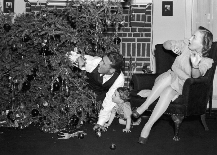 Рождественские снимки прошлого века, от которых немного не по себе