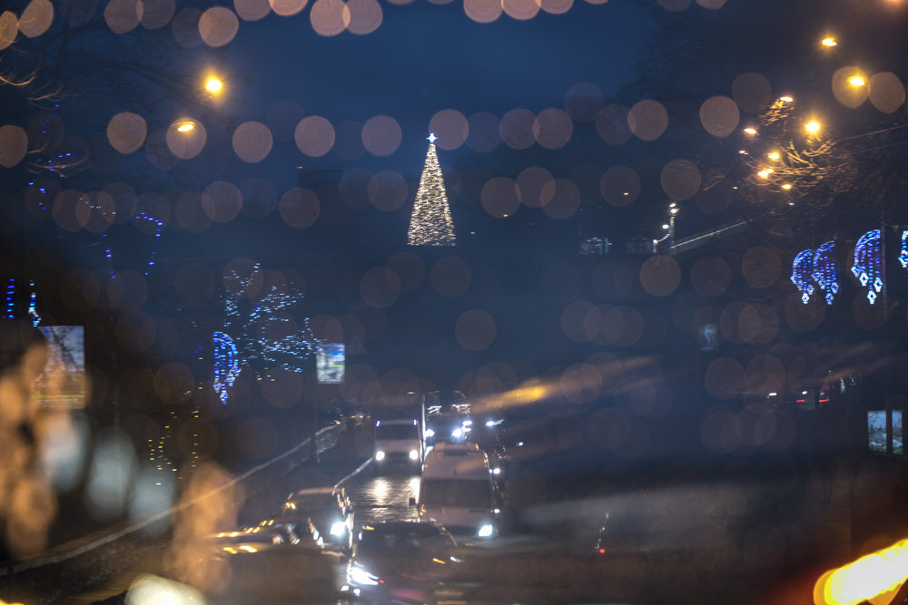 Как выглядит Киев накануне новогодне-рождественских праздников. ФОТО