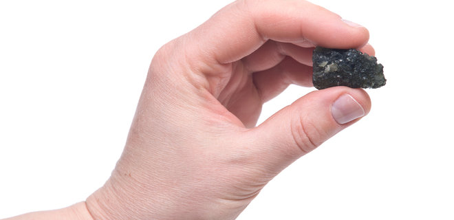 Мужчина годами хранил метеорит, думая, что это золотой самородок