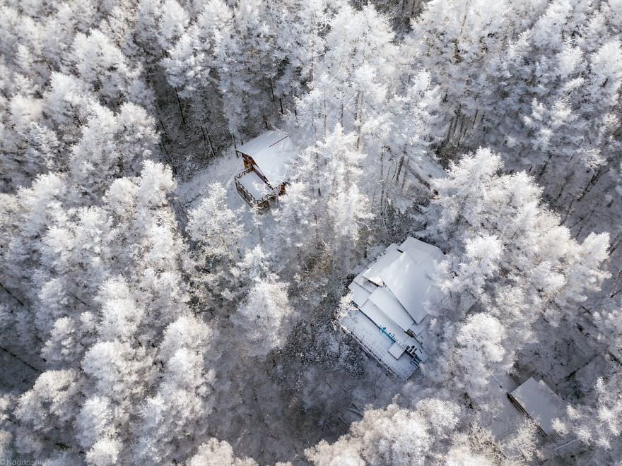 Красивая японская зима, как в снежной сказке. ФОТО