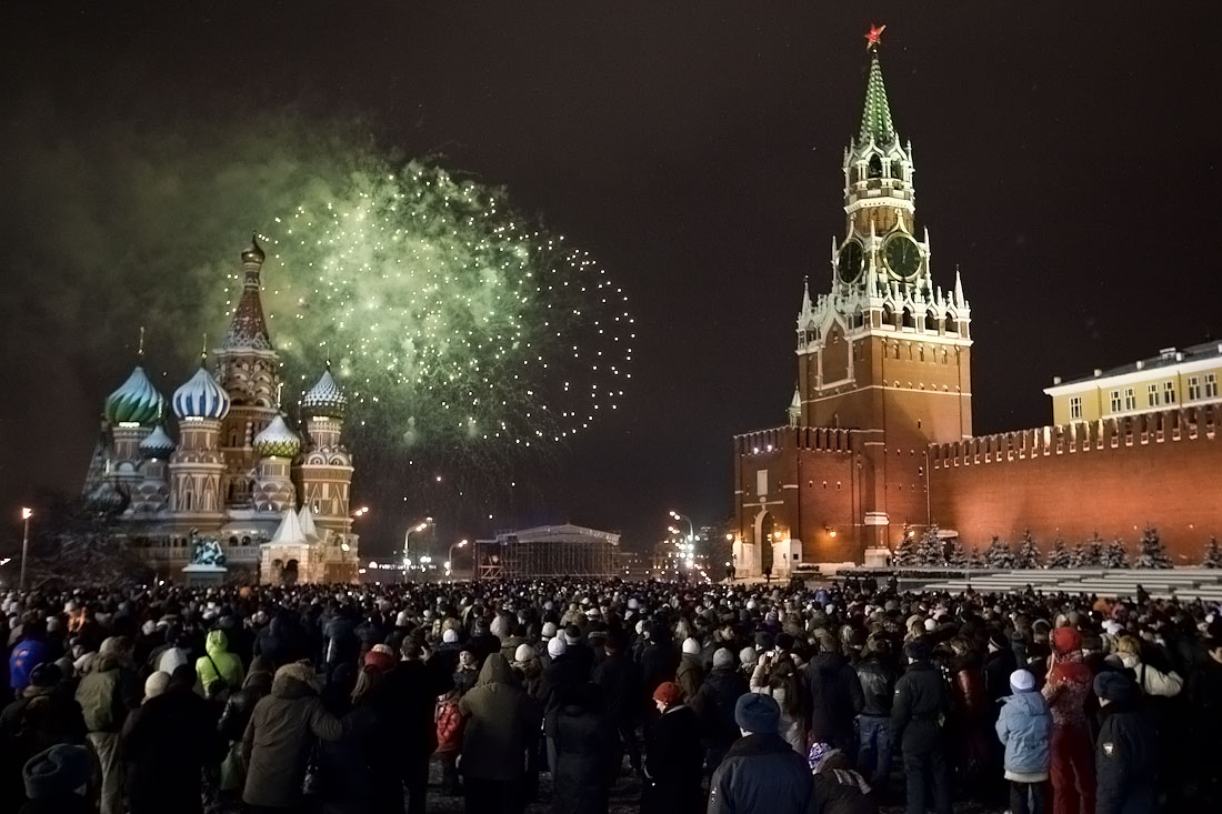 новый год в россии фото