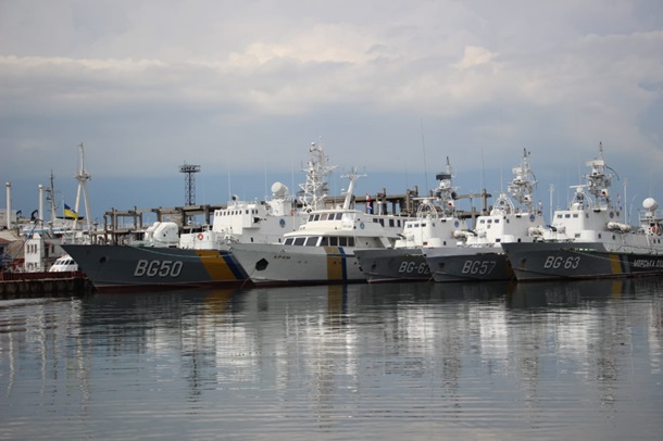 Корабли украинских пограничников вышли в море после ремонта. ФОТО