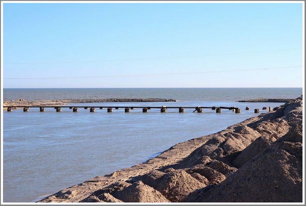 В Запорожской области Молочный лиман заполняется водой из Азовского моря