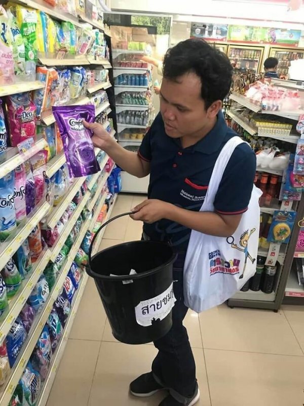 Магазины Таиланда начали отказываться от пластиковых пакетов