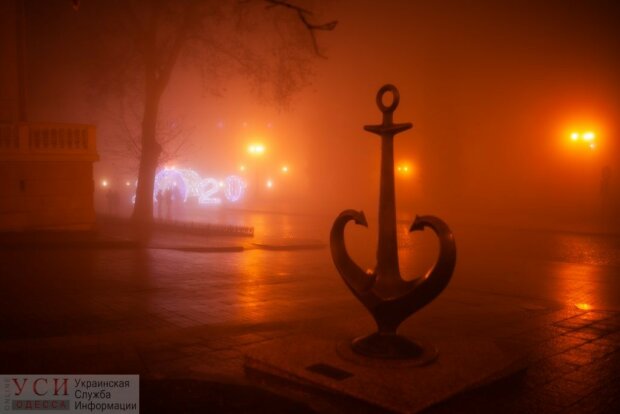 В сети показали Одессу в тумане. ФОТО