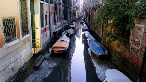 В сети показали, что засуха сделала с Венецией. ФОТО