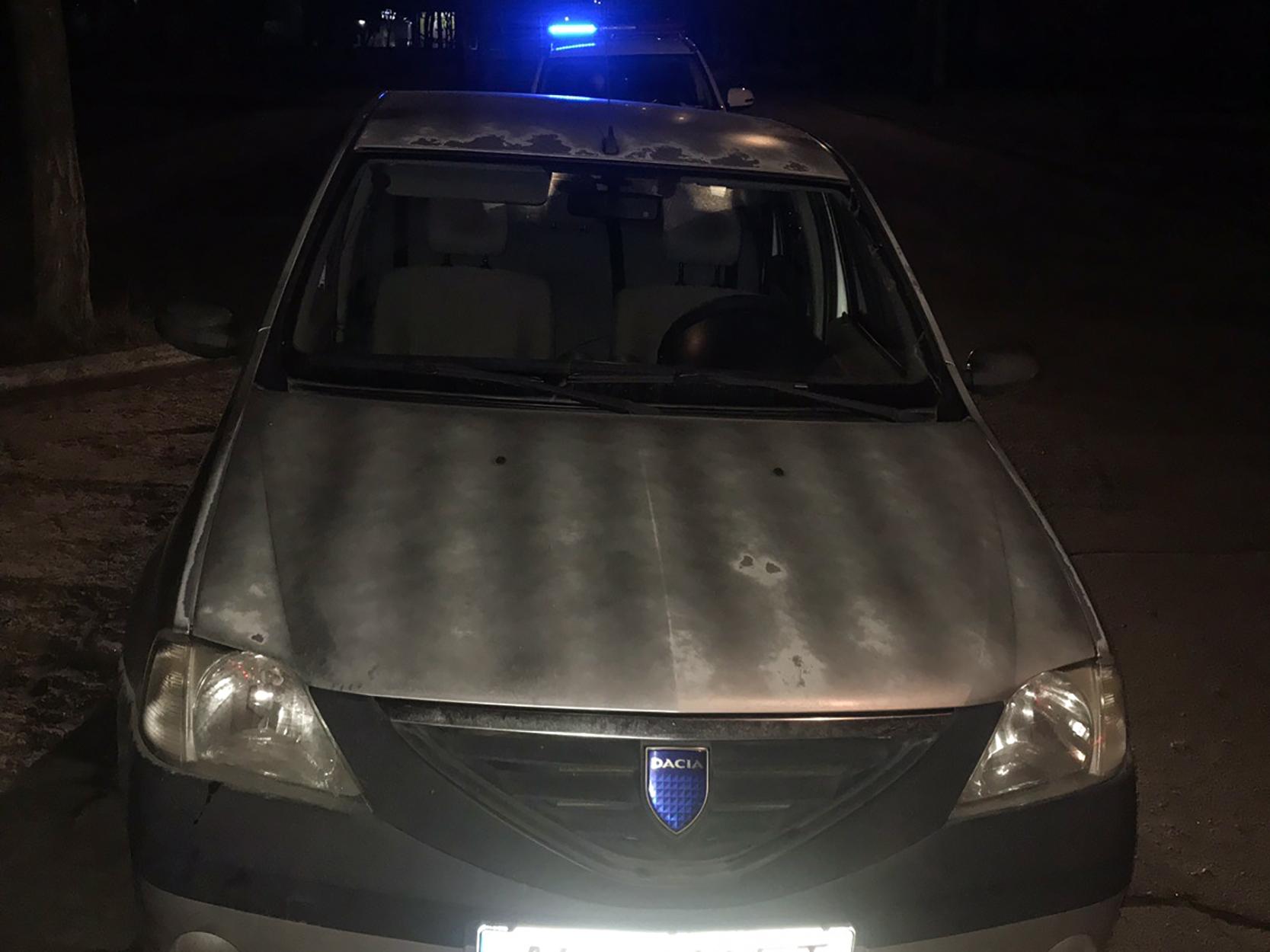 Курьёз: в Запорожской области водитель разучился ездить на своём авто при виде патрульных. ВИДЕО