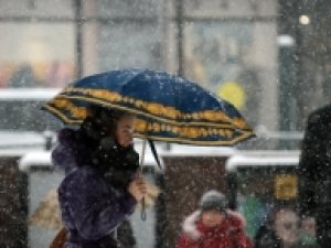 В субботу Украину засыпет мокрым снегом