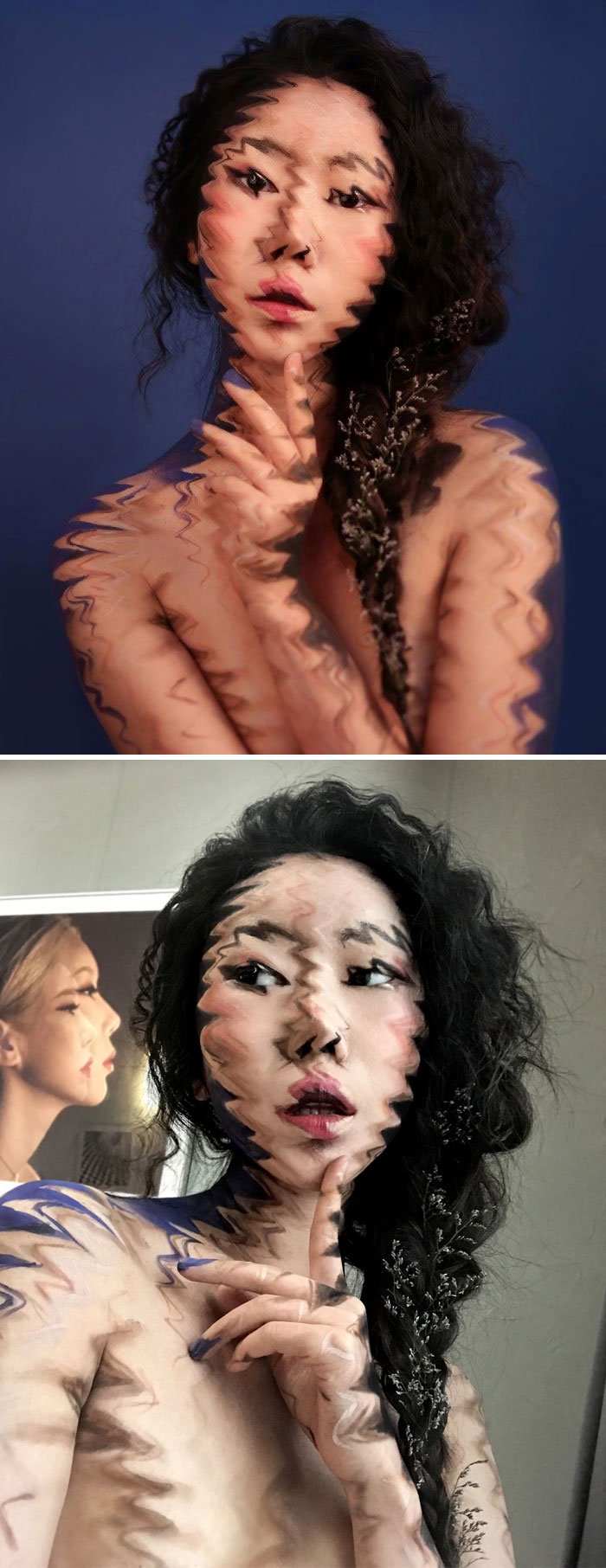 Кореянка рисует умопомрачительные оптические иллюзии. ФОТО