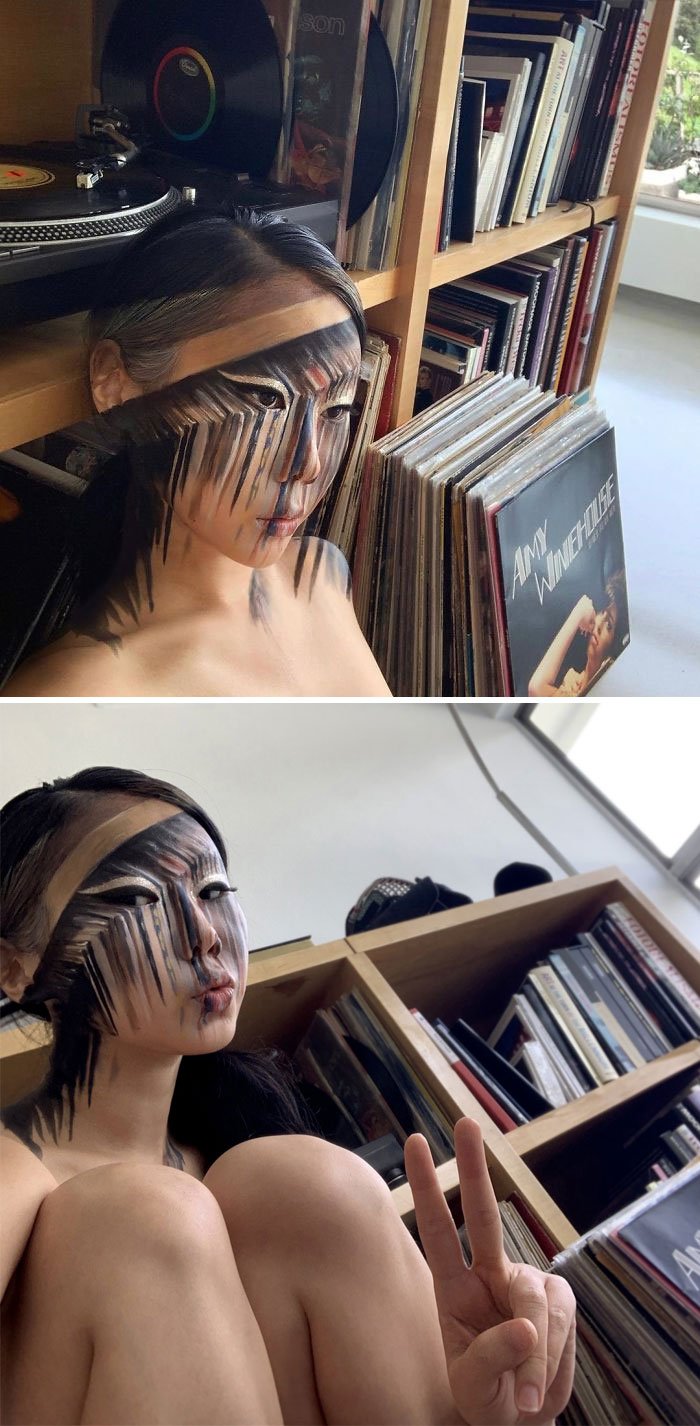 Кореянка рисует умопомрачительные оптические иллюзии. ФОТО