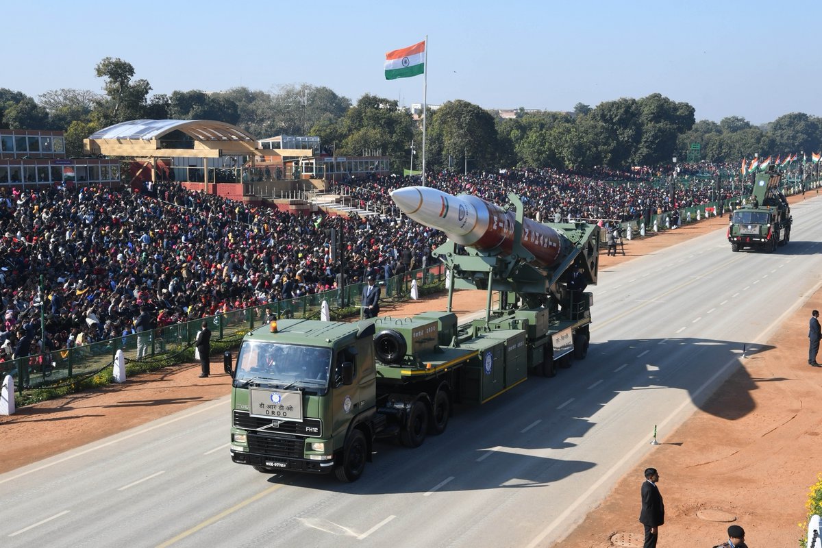 В Индии состоялся большой военный парад. ФОТО