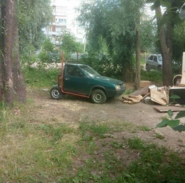 Странный и удивительный тюнинг автомобилей