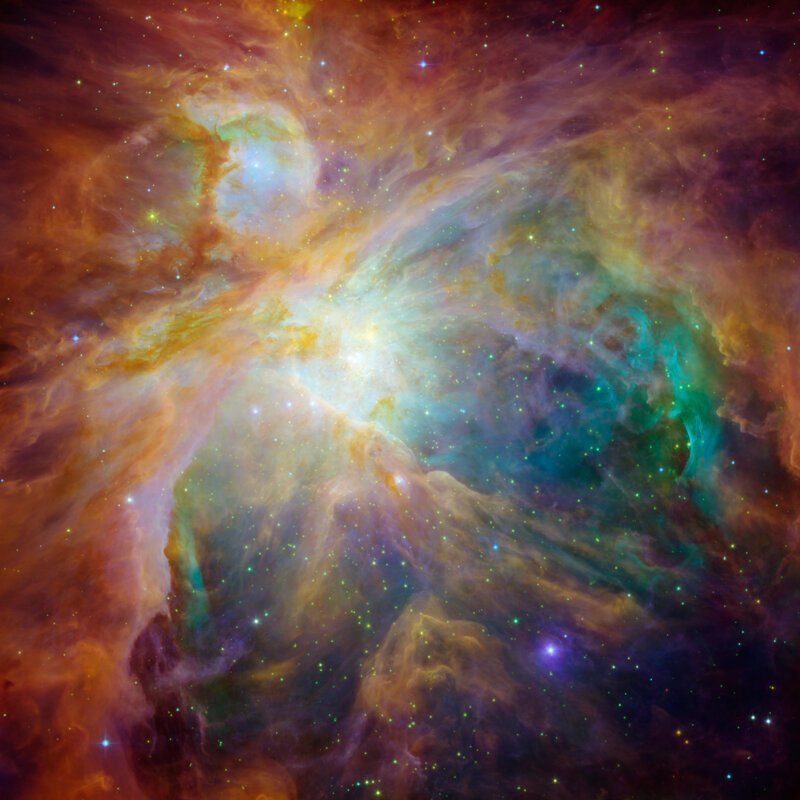 Знаковые снимки Вселенной с телескопа «Спитцер». ФОТО