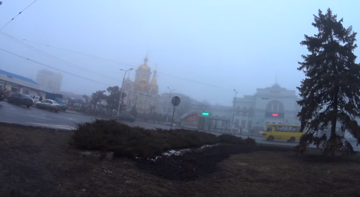 В Донецке показали безлюдные перроны ж/д вокзала. ФОТО