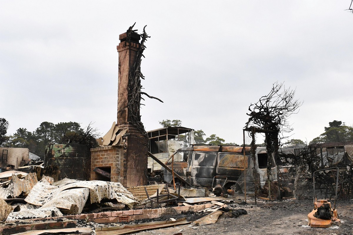 Фотограф документирует последствия пожаров в Австралии