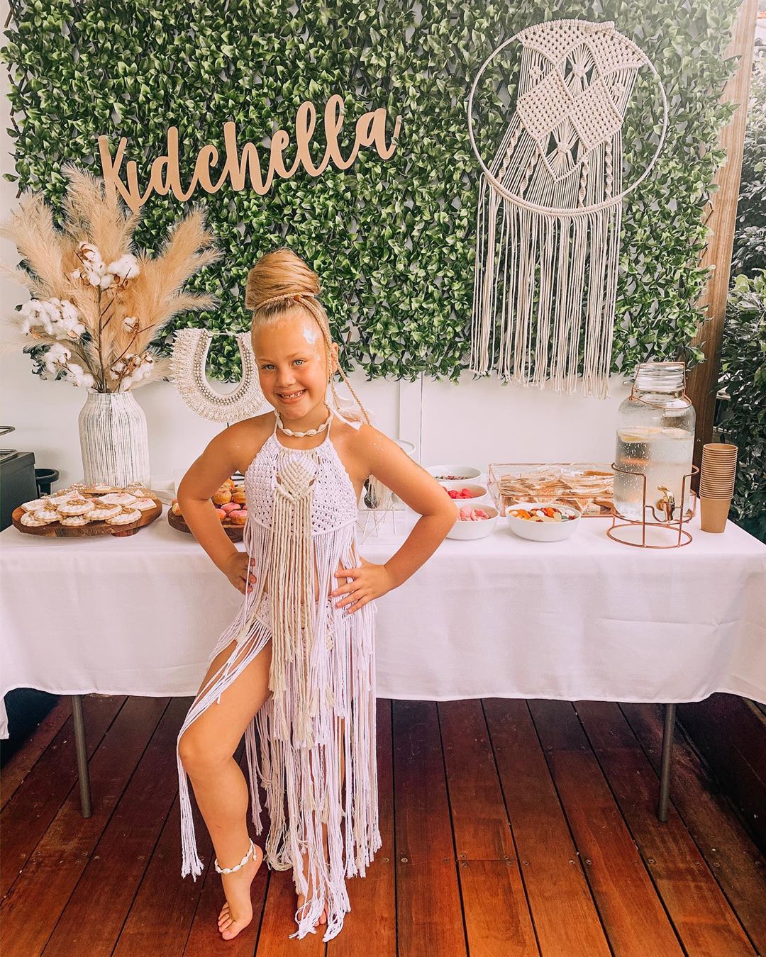 Мама устроила вечеринку в стиле Kidchella на 7-летие дочери