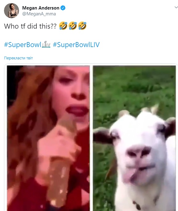 Выступление Джей Ло и Шакиры на Super Bowl: язык последней стал мемом. ВИДЕО