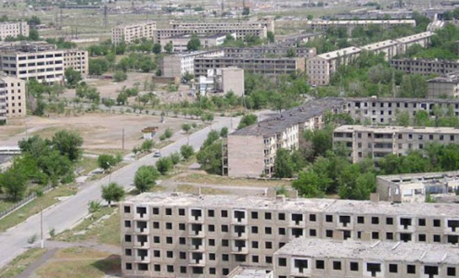 5 пустующих городов Казахстана: призраки в глубокой пустыне. ФОТО