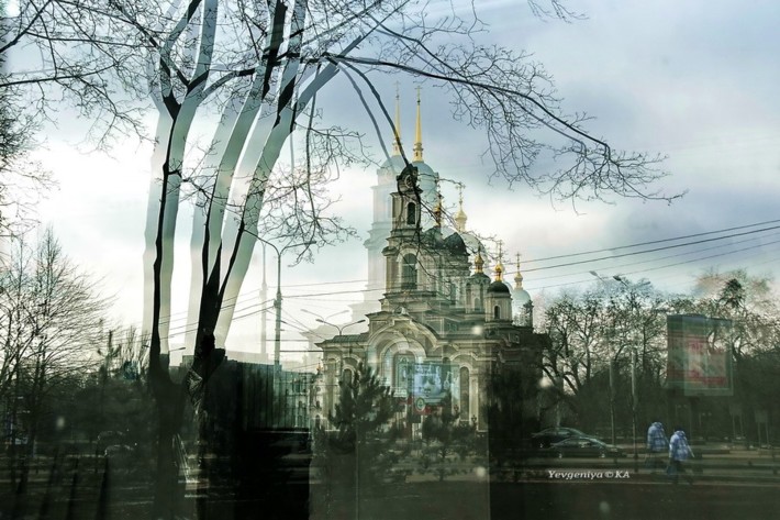 Зазеркалье донецких витрин: Фотограф показала Донецк в необычных ракурсах. ФОТО