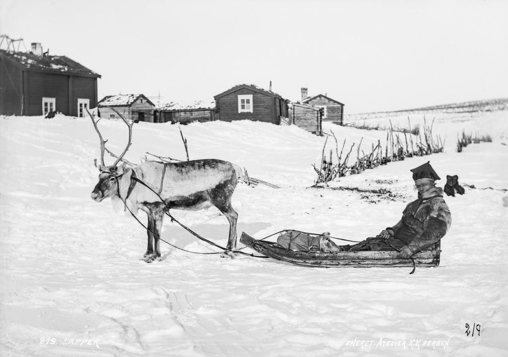 Лапландия 19-го века на архивных снимках Софуса Тромгольта