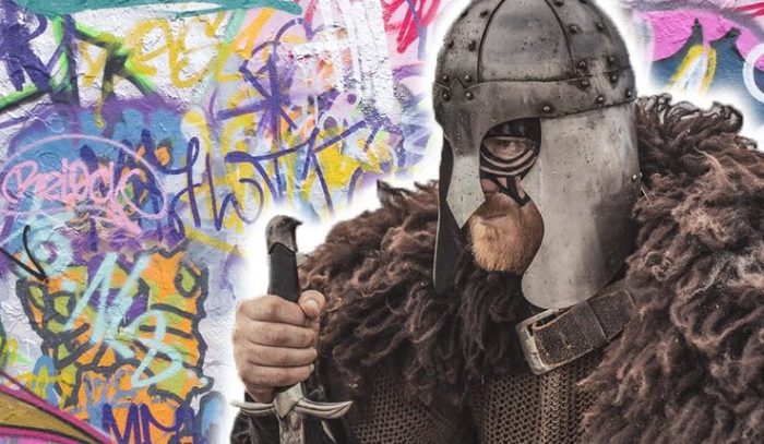 Где остались граффити, которые рисовали викинги. ФОТО