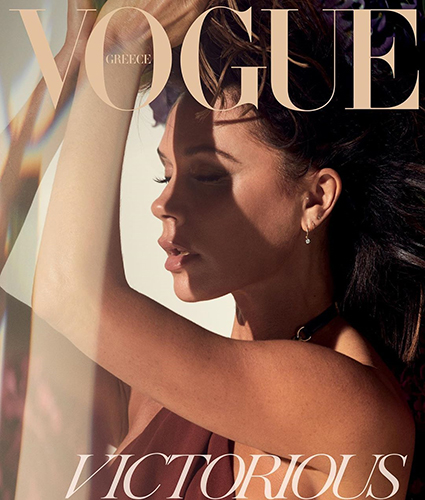 Виктория Бекхэм появилась на обложке греческого Vogue. ФОТО