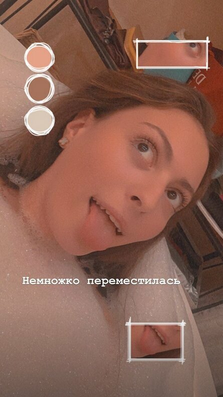 14-летняя дочь Ольги Поляковой опубликовала свои фотографии в ванной