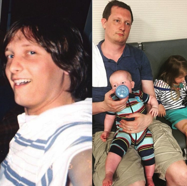 14 забавных фото людей до и после того, как они стали родителями. ФОТО