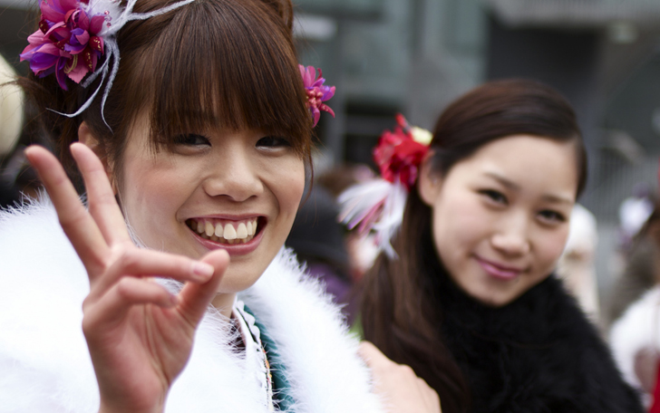 А девочка созрела: как 20-летние японцы празднуют свое совершеннолетие. ФОТО