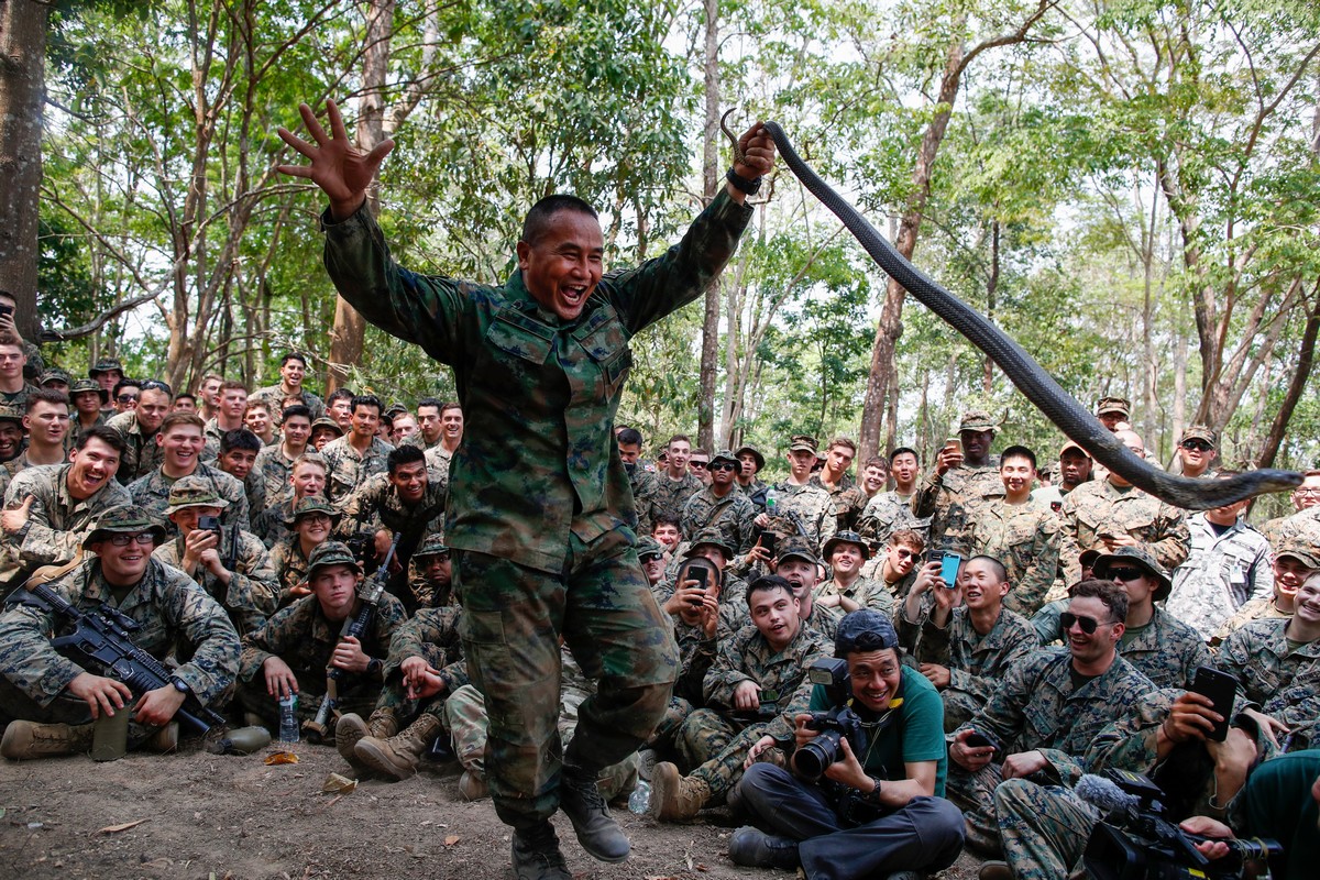 Ежегодные военные учения Cobra Gold в Таиланде