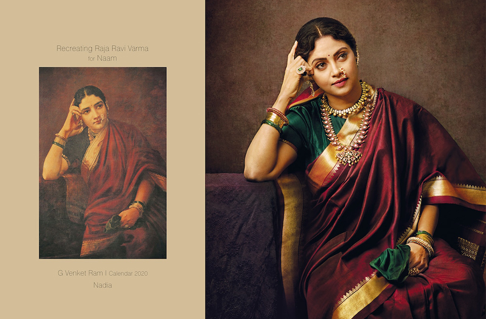 Индийский фотограф воспроизвел полотна XIX века на снимках