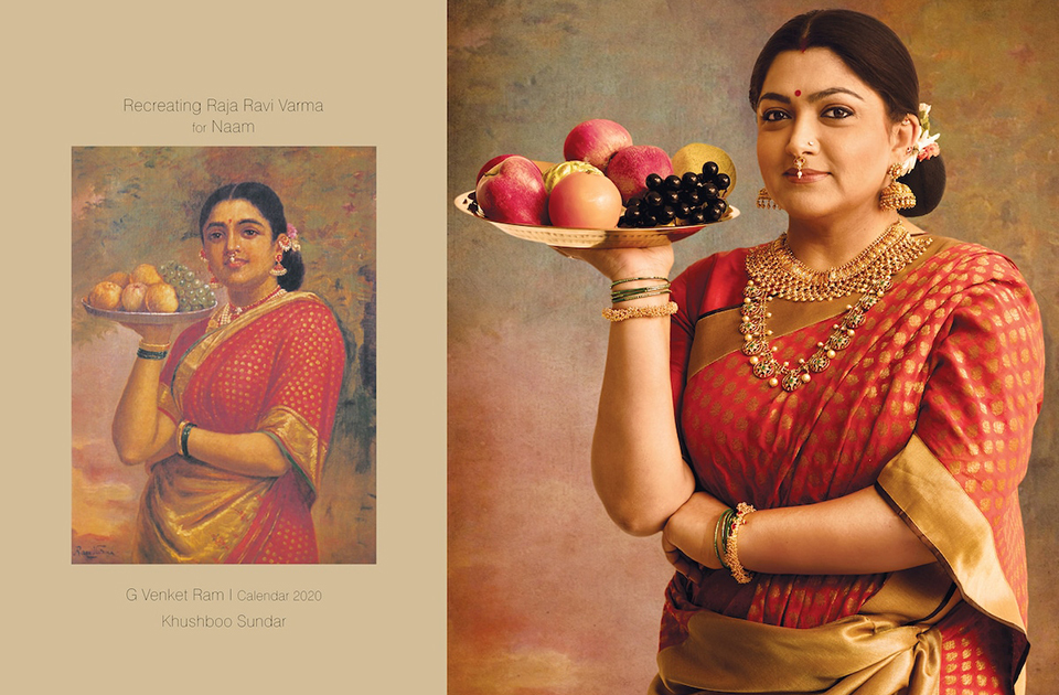 Индийский фотограф воспроизвел полотна XIX века на снимках