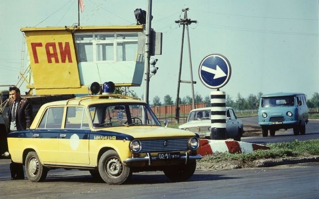 Автомобили советской милиции