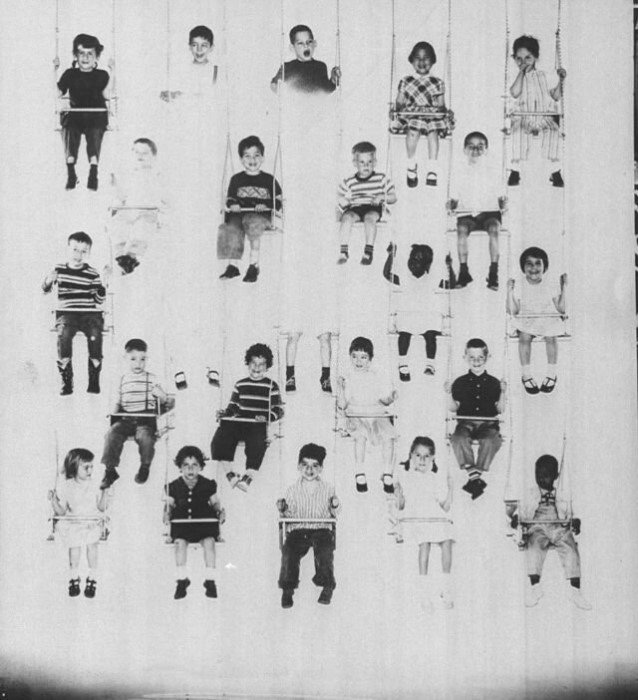 Дети в 1940-1960-х годах на редких винтажных снимках