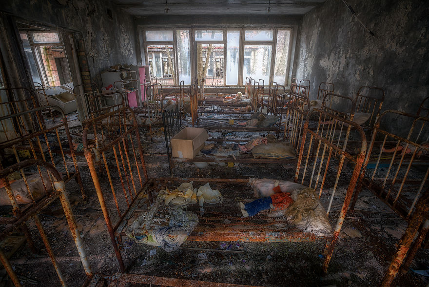 Завораживающие и жуткие фотографии Чернобыля и Припяти от Кристиана Липована. ФОТО