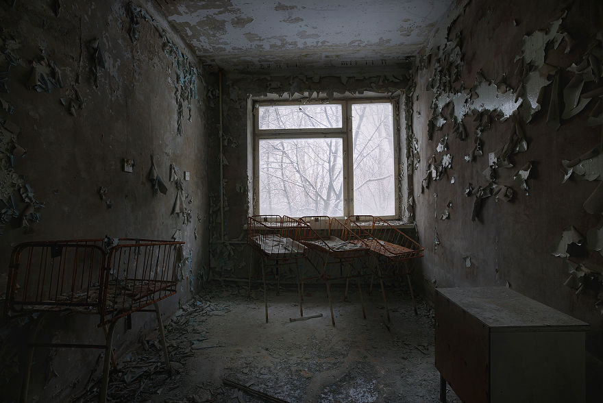 Завораживающие и жуткие фотографии Чернобыля и Припяти от Кристиана Липована. ФОТО