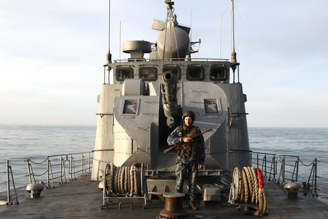 Ракетный катер ВМС Украины «Прилуки» провел 5-дневный учебно-боевой выход в Черное море. ФОТО