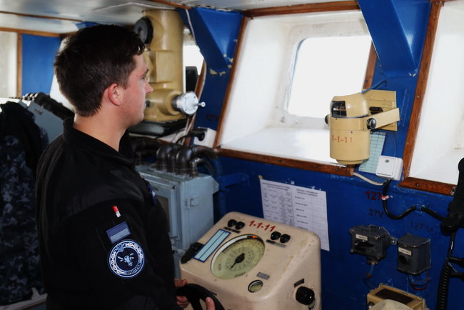 Ракетный катер ВМС Украины Прилуки провел 5-дневный учебно-боевой выход в Черное море 02