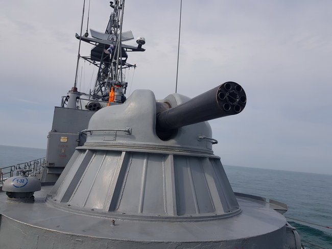Ракетный катер ВМС Украины Прилуки провел 5-дневный учебно-боевой выход в Черное море 04
