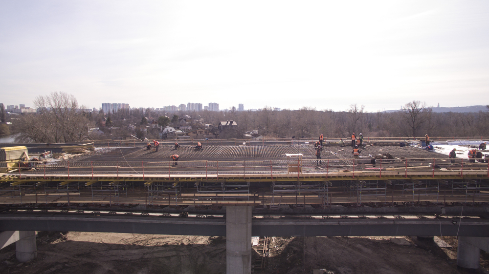 Завершение строительства моста позволит возобновить строительство метро на Троещину