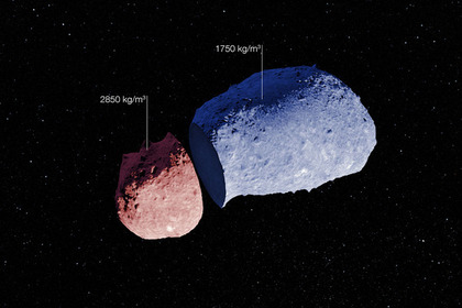 Ученые заглянули вглубь астероида-«картофелины»