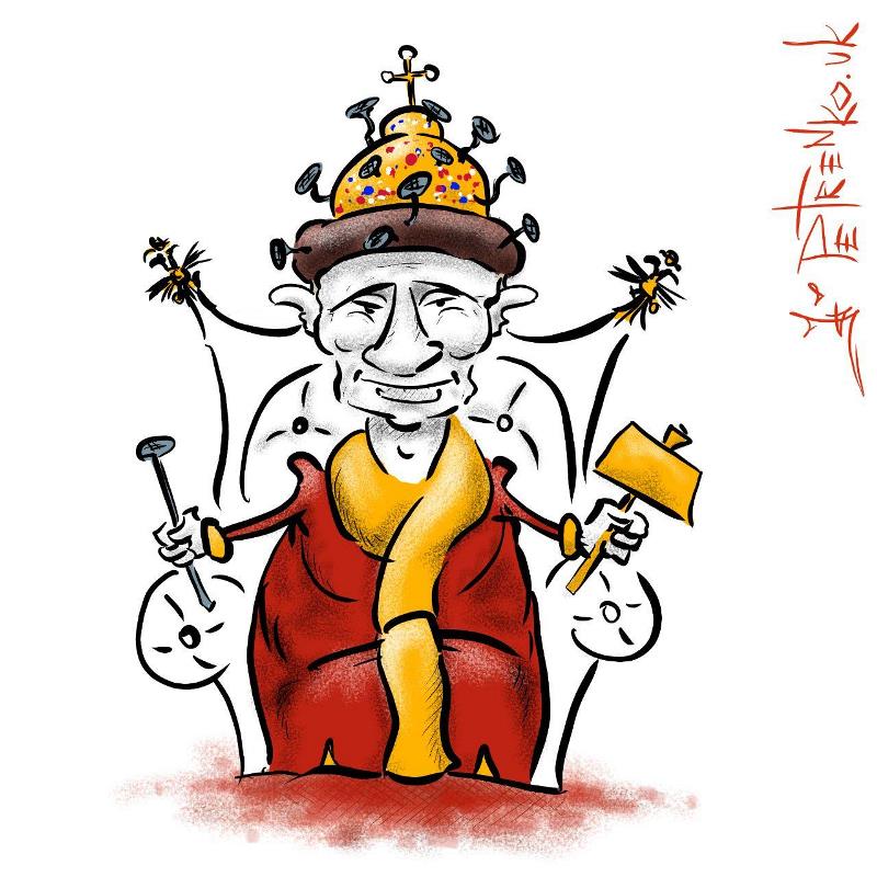 Попытки Путина сохранить власть высмеяли новой карикатурой. ФОТО